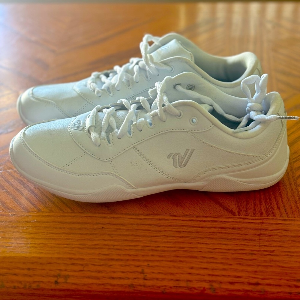 Size 10 Varsity C3 cheer shoes. Never been worn. New without tag.